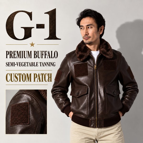 MIL04A A-2 茶芯 COW HIDE FULL VEGETABLE TANNING 経年変化