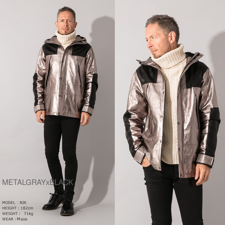 いていませ 新品レザーパーカー本革黒38 52smlxll2xl3xl4xl5xlライダースの通販 By 現在 販売は休業中です ラクマ のサイズ