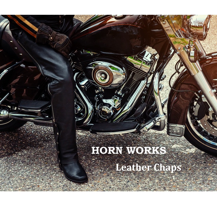 Horn Works 本革 チャップス メンズ ホーンワークス 3896 | レザー ...