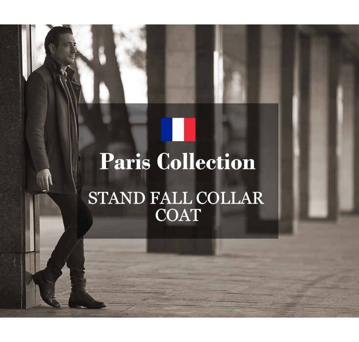 Paris Collection Brand 本革 ステンカラーコート 通勤コート メンズ パリコレクションブランド 6017 その他 レザージャケット 革ジャンの通販 リューグー