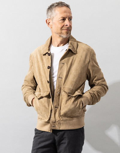 MIL10A A-1 Suede Blouson